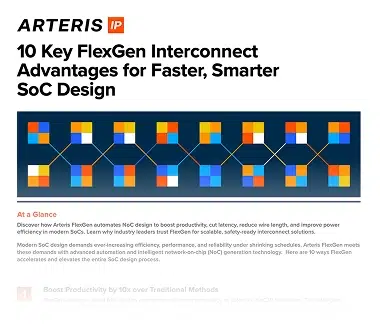 Cover for PDF - 10 Key FlexGen Interconnect Advantages for Faster, Smarter SoC Design